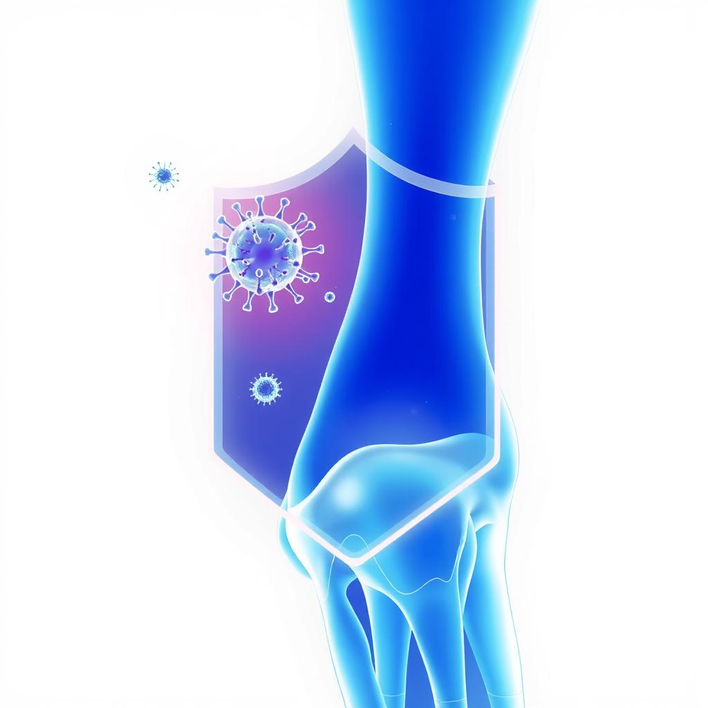 Wizualizacja wzmocnionego układu odpornościowego dzięki Flexavitan