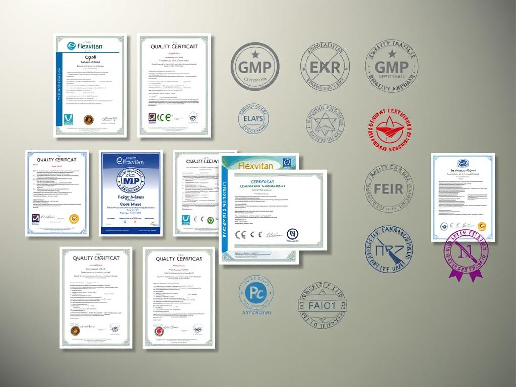 Certyfikaty jakości i bezpieczeństwa Flexavitan