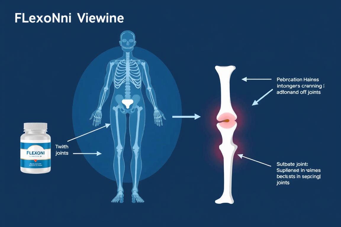 Schemat działania Flexoni na stawy