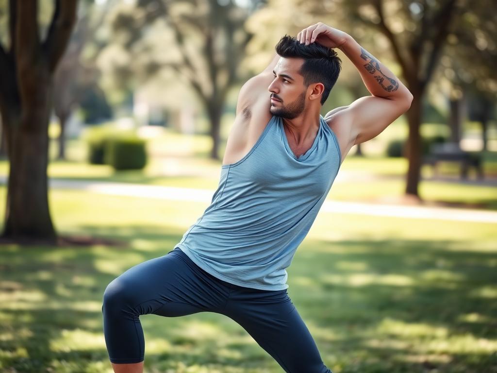 Aktywna osoba sportowa stosująca Flexoni