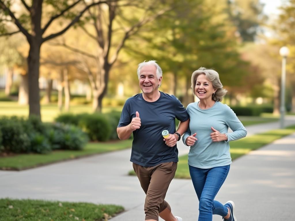 Osoba aktywnie uprawiająca sport dzięki Flexortin