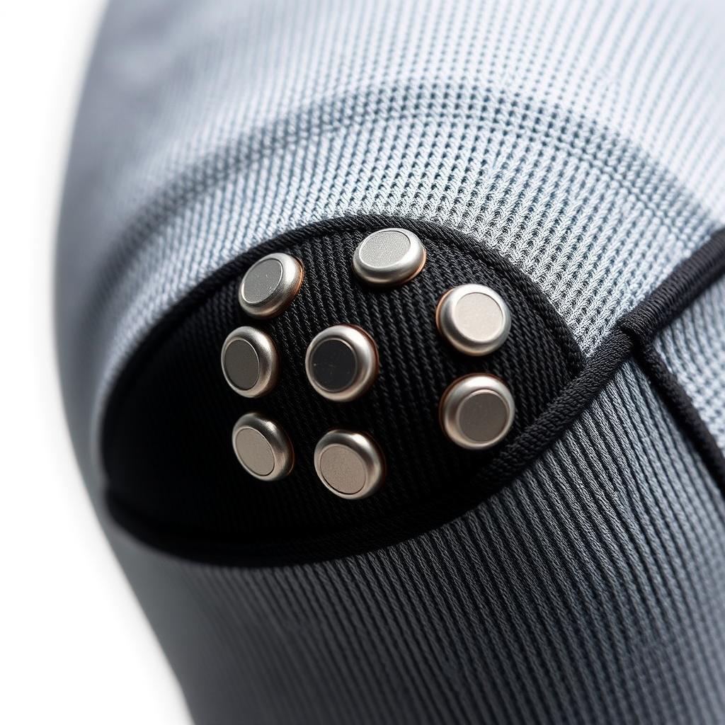 Kneeactive Pro magnetic technology close-up