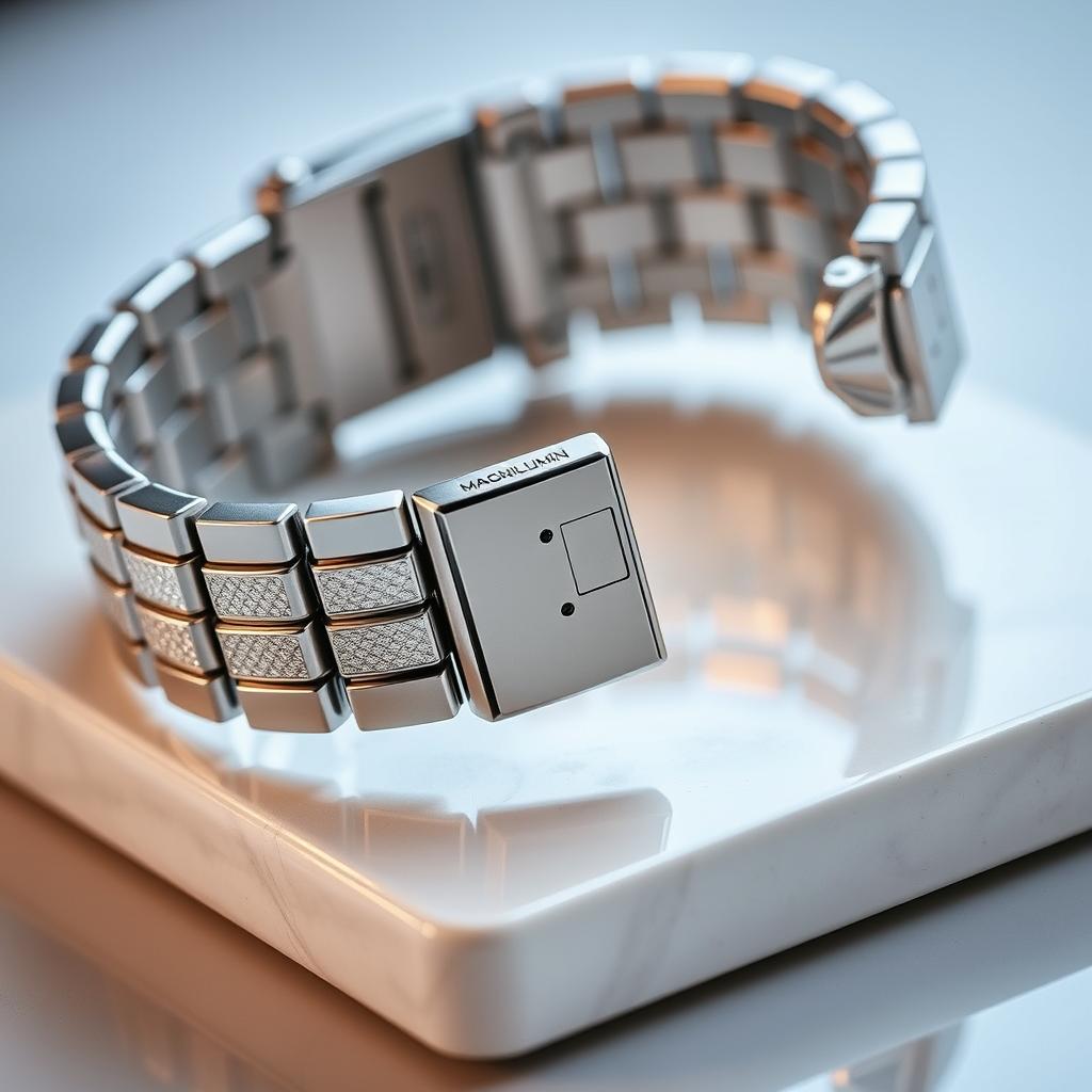 MagniLumin - zbliżenie na bransoletką magnetyczną