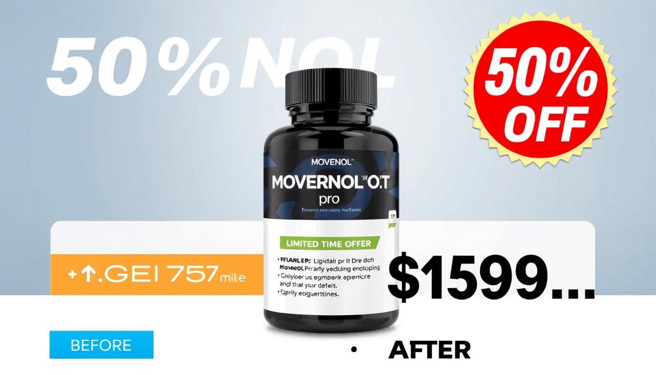 Promocyjna oferta Movenol Pro z 50% rabatem