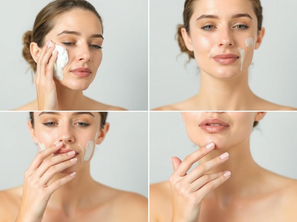 Instrukcja aplikacji kremu Moveskin Pro na twarz