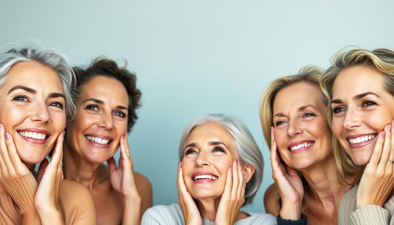 Zadowolone użytkowniczki Moveskin Pro pokazujące efekty stosowania kremu