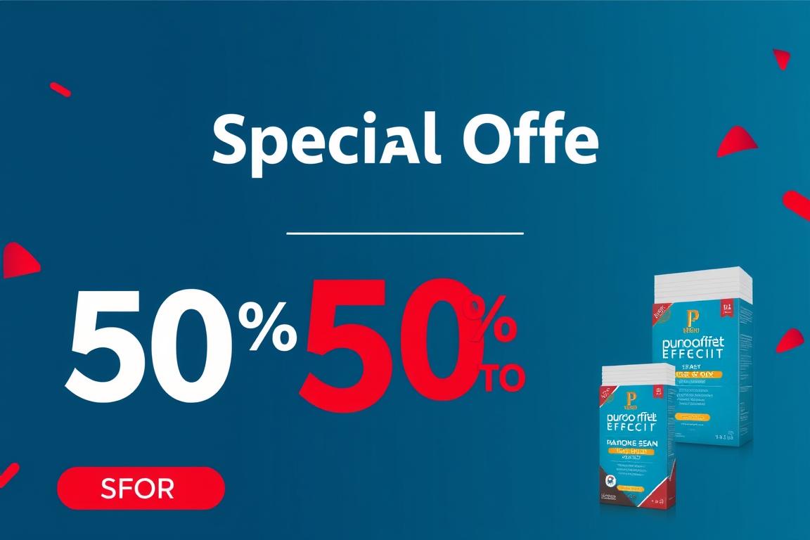 Promocyjna oferta Puroxin Effect z 50% rabatem