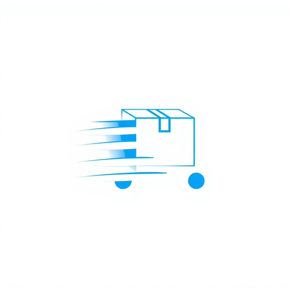 Ikona hitre dostave paketa