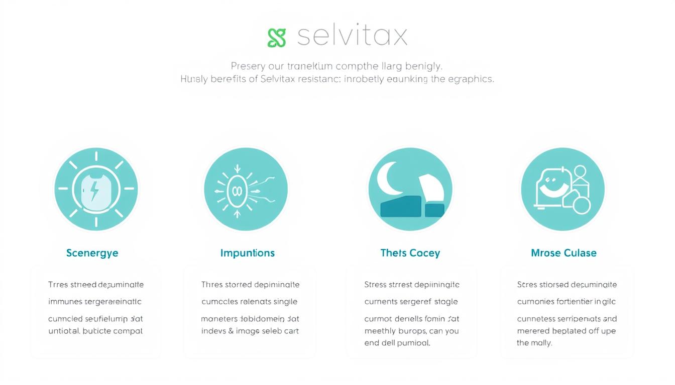 Grafični prikaz ključnih prednosti Selvitax