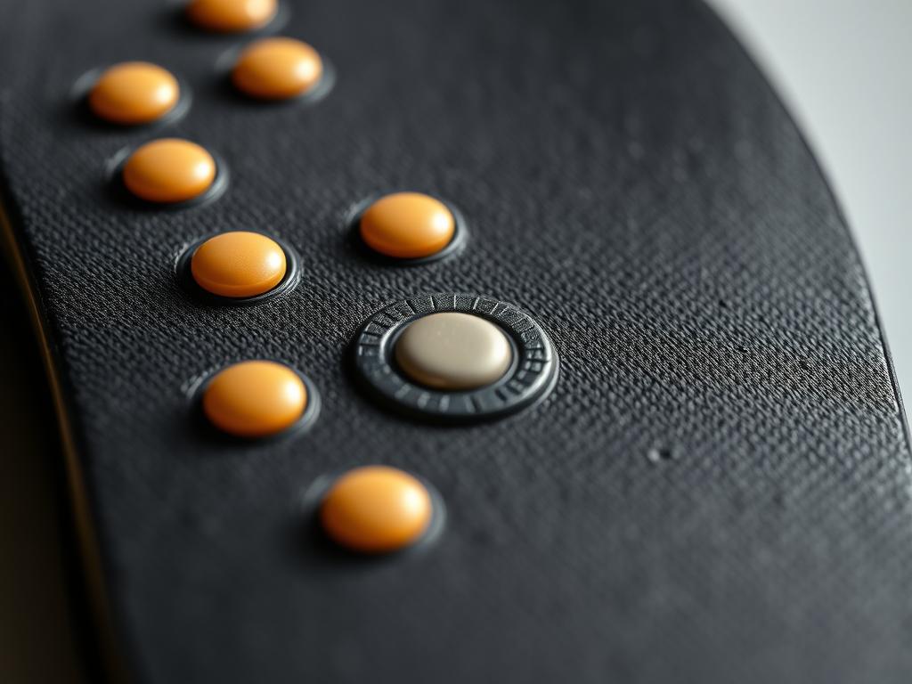 Troverno wkładki z bliska pokazujące rozmieszczenie magnesów