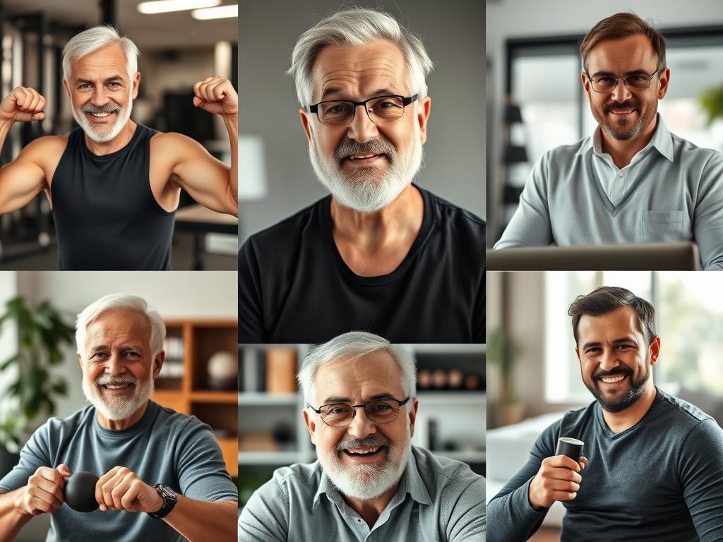 Various men who can benefit from Vigor Max Nature